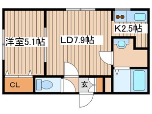 ガ－デンコ－ト壱番館の物件間取画像